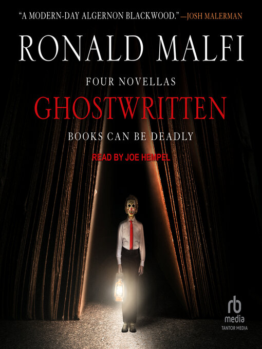 Title details for Ghostwritten by Ronald Malfi - Wait list